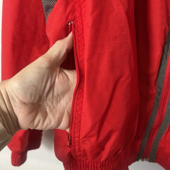 Tampa Bay Buccaneers Football Windbreaker Jacket Logo 7 Game Day NFL Women's M - Picture 4 of 10